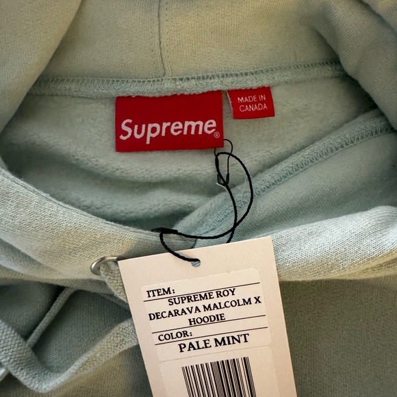 Supreme Roy DeCarava Malcolm X Hoodie (L) - Picture 2 of 5